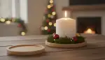 Adventskerzenteller gestalten: Stimmungsvolle Ideen
