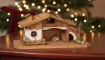 Das Herzstück Ihrer Weihnachtsdeko: Die XL Modellhaus Unbekannt Krippe