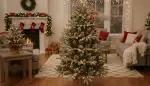 Künstlicher Weihnachtsbaum mit Zapfen & Beeren