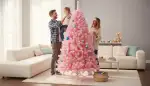 Künstlicher Weihnachtsbaum Pink: Bunt feiern