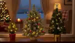 Mini-Weihnachtsbaum beleuchtet: Kleiner Glanz, große Wirkung