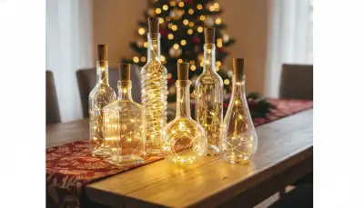 Flaschen Lichterkette: Zauber im Glas