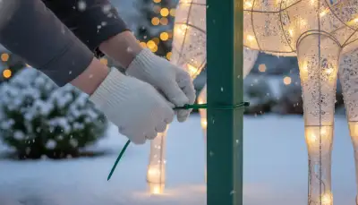 Grüne Kabelbinder: Unsichtbare Helfer für Ihre Weihnachtsfiguren