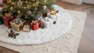 Stilvolle Christbaumdecke: Mehr als nur Schutz