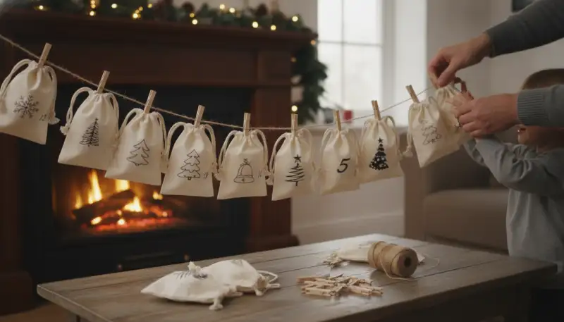 Adventskalender Säckchen: Magie selbst gemacht