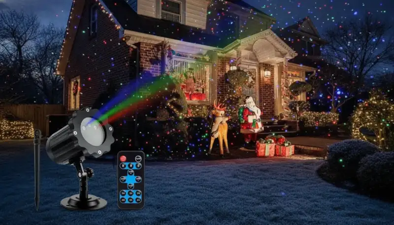 Magische Projektion: Ihr Weihnachtslichtprojektor