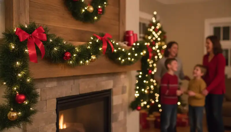Weihnachtsgirlanden: Festliche Deko-Ideen